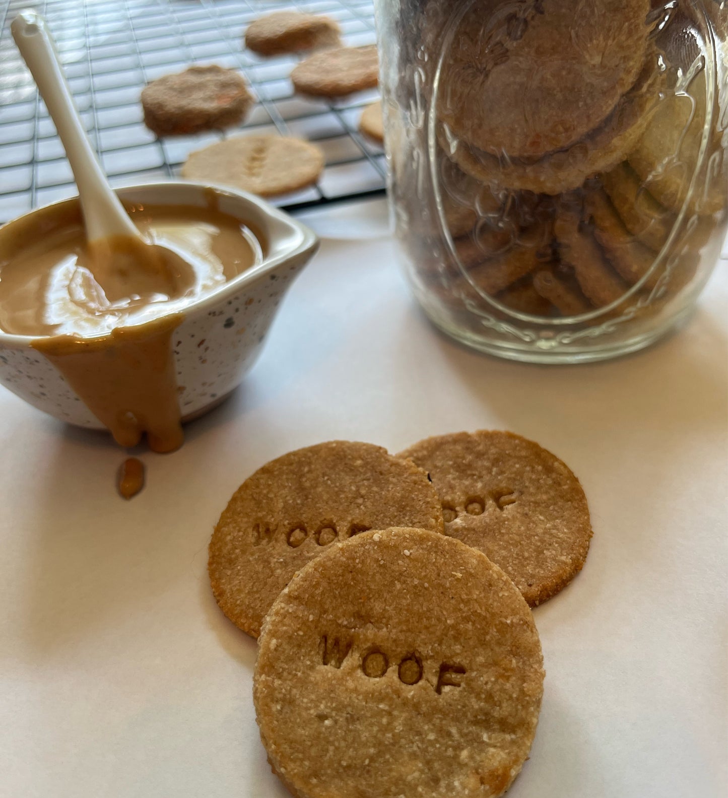 Peanut Butter & Banana Bites (Grain Free)